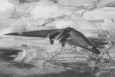 German flying wing built by Reimar and Walter Horten in 1938 - 1942
