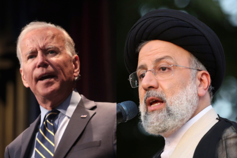 President Joe Biden of the United States and President Ebrahim Raisi of Iran 