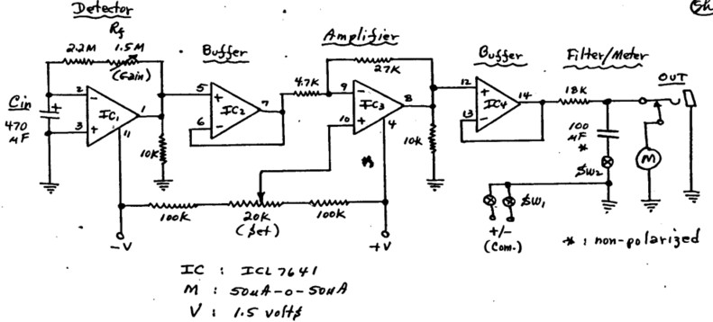 Portable Gravimeter Circuit # 2005