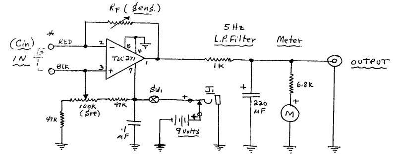 Gravimeter Circuit #6000-A