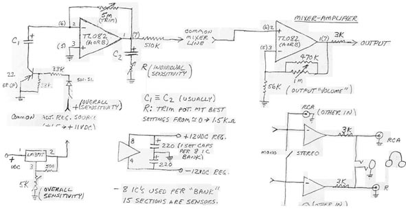 Cosmic Winds II Circuitry