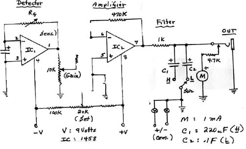 Gravimeter Circuit #600-A