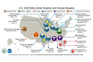Most Expensive U.S. Climate Disaster Events in 2022