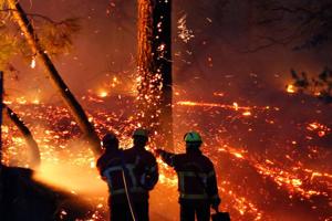 Wildfires in southwestern France in July 2022
