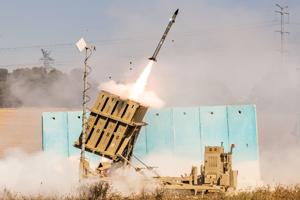 Iron Dome Battery module in Israel.