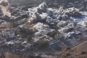 Khan Younis in Southern Gaza is the focus of the latest bombing runs by Israeli Defense Forces.
