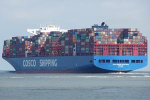 COSCO cargo ship